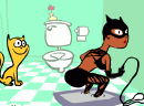 恶心猫女在厕所-这个游戏很恶心，不喜欢恶心游戏的就不要进..