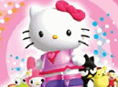Hello Kitty 滑冰赛-ZX互按就可以让Hello Kitty 滑冰,超过其它的..