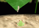 3D池塘绿青蛙