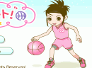 美少女打篮球-可爱的美少女打篮球的运动游戏。

鼠标操控..