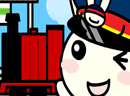 小白兔火车司机-做个火司司机吧！别让火车遇险哦！

鼠标..