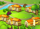 盖绿色生态别墅-融生绿岛是个生态小游戏。是商家为宣传一套..