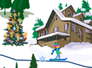 DIY滑雪场让小人走-圣诞节啦！最好的运动当然是去滑雪啦！设计..