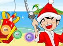 魔兽钓鱼升级赚钱-传说在圣诞老人在世界的中央岛上种下了一棵..