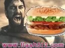 斯巴达国王要吃汉堡包-斯巴达人是海克利期的儿女，绝不投降是他们..