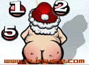 圣诞老人裸奔撒尿！