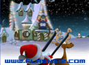 圣诞老人雪球守城-圣诞老人的漂亮房子里装的是送给全世界孩子..