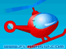 驾小直升飞机撞气球-非常可爱的小红直升飞机，你操控它飞到空中..