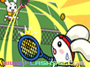 兔崽子们打网球！-小兔崽子们也喜欢运动！来打网球吧！试下你..