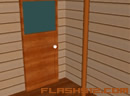逃出风的房间-一个横格子的小木屋，室内设置非常简单哦，..