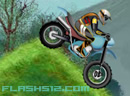 摩托车飞跃-这是一款架车飞跃障碍的小游戏，玩家控制摩..