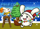 小兔种圣诞树-圣诞夜的圣诞树是小兔子们的希望，可是圣诞..