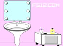 逃出粉色浴室-你被锁在一间粉色的浴室里, 马桶里有一把钥..