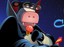 狂牛蝙蝠侠-狂牛扮蝙蝠侠，超级破坏王，按空格攻击，也..