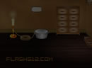 逃出暗黑玻璃木柜房间-小蜜蜂游戏第79弹,你被关在一个奇怪的房间里..