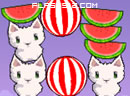 猫猫叠西瓜-可爱的物理游戏，你要在每关里叠高猫猫和西..
