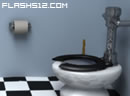逃出3D浴室-这是一间3D浴室，有马桶和洗手盆，很整洁的..