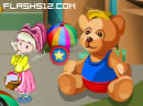 逃出学校的玩具室-这是学校的玩具室，有可爱的泰迪熊，人偶娃..