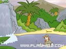 寻宝图腾岛5-寻宝图腾岛5，这次探险家美女来到瀑布下的岛..