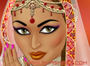 给印度新娘化妆-印度的新娘非常美艳，妆容浓艳，在婚礼上会..