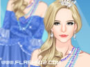 蓝莓公主-蓝莓公主，充满了春天的气息，水蓝长裙，轻..
