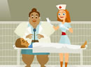 忙碌的美女小护士-你扮演一位美女小护士，在医院里紧张的工作..