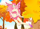 Fairy in the Autumn Woods