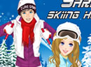 sarahs skiing holiday