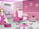 布置粉红少女闺房-下面由你来布置一个少女粉色房间.