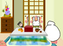 可爱小兔的新年房间-你困在了一个日式新年房间，想办法解开难题..