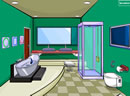 逃出数字化浴室-这是一个漂亮的现代化浴室,运用你的逃出技能..