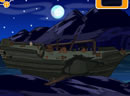 逃离幽灵海盗船-你困在了深夜的海滩上停泊的海盗船上，想办..