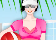 Beach Volleyball Girl