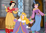 迪士尼的三公主-迪士尼的三公主，来打扮她们吧，童话里最美..