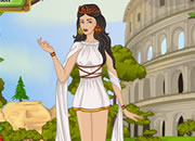古装罗马公主-装扮一个古罗马风格的可爱公主。