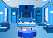 Modern Blue Room Escape