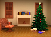 逃出精美的圣诞屋-你被锁在了一个非常精美的圣诞风格的房间里..