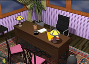 逃出紫丁香办公室-你被关在了一个淡紫色的办公室里，开动你的..