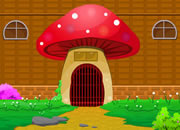 逃出神秘蘑菇屋-你不知什么时来到了一个有巨大蘑菇形的房子..
