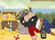 贪婪的海盗-帮助海盗把金币扔进宝箱里，你来控制方向和..