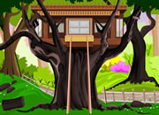 逃离森林树屋-一个漂亮的森林树屋，想办法找到可用的物品..