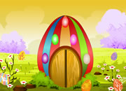 逃出复活节彩蛋屋-你困在了漂亮的复活节彩蛋小屋附近，想办法..