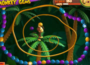 猴子3D宝石祖玛-精美的3D宝石祖玛游戏，你来指挥让猴子扔宝..