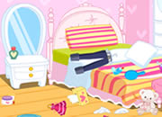 艾米的清扫日-Amy的房间好处没清扫了，各种用品四处乱放凌..