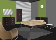 逃出现代卧室-你被关在了一个现代风格的简约卧室里，想办..