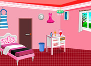 逃出粉色卧室-你醒来发现自己在一个粉色可爱的房间里，想..