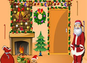 逃出缤纷圣诞房间-布置得欢乐无比的缤纷圣诞房间，找出关键的..