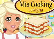 米娅做多层奶油面包-这是一个整洁美好的厨房，你要和好姑娘米娜..