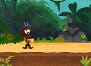快乐的海盗奇遇记-快乐的海盗在丛林中寻找宝藏，请你来帮助他..