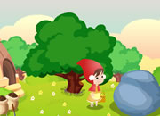小红帽丛林历险记-很久以前有一个很可爱的女孩总是喜欢带着一..